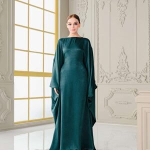SAMARA ABAYA in Emerald Green