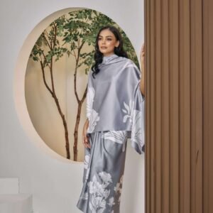 JASMINE PRINTED, LIMITED SERIES in Roman Silver