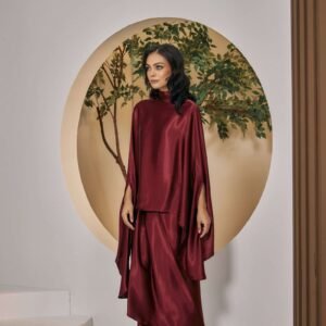 JASMINE LUXE SERIES in Deep Maroon