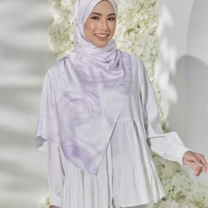 IRIS SHAWL in Harmony Haven (LILAC)