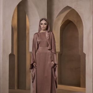 SAMARA ABAYA in Brunette Brown