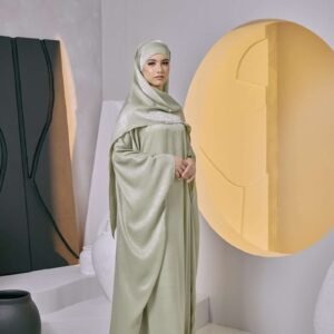 SAMARA ABAYA in Sage Green