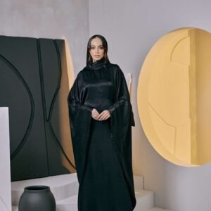 SAMARA ABAYA in Jade Black