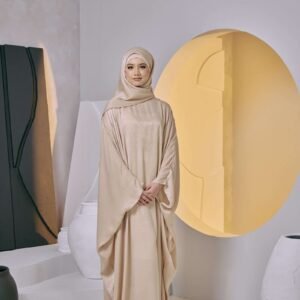 SAMARA ABAYA in Pearl Nude